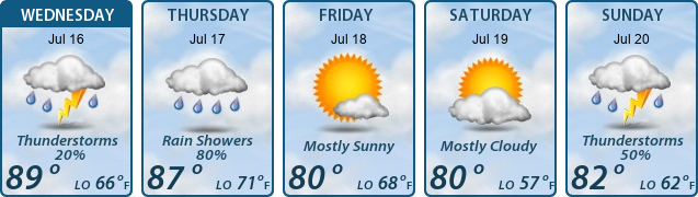 5-Day Forecast