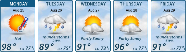 5-Day Forecast