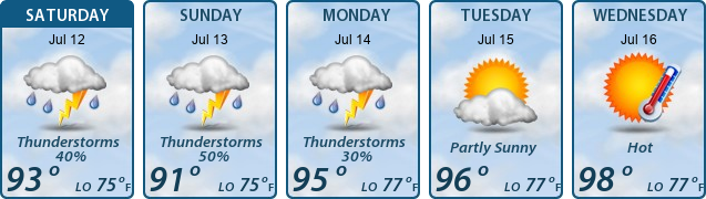 5-Day Forecast