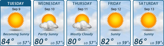 5-Day Forecast