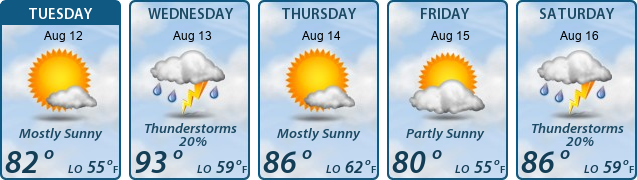 5-Day Forecast