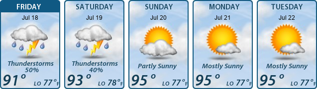 5-Day Forecast
