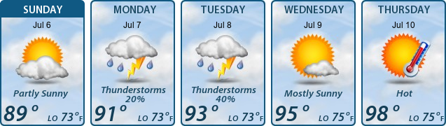 5-Day Forecast