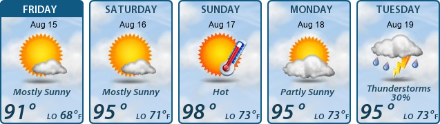 5-Day Forecast
