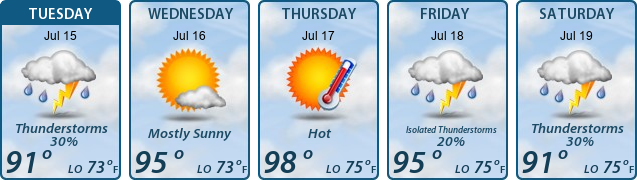 5-Day Forecast