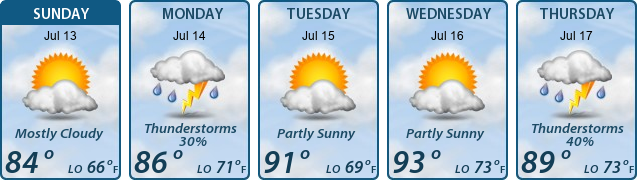 5-Day Forecast