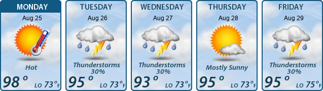 5-Day Forecast