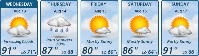 5-Day Forecast