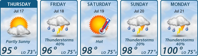 5-Day Forecast