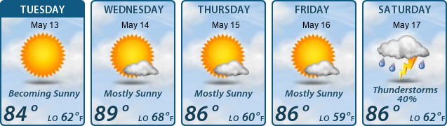 5-Day Forecast