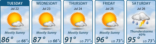 5-Day Forecast