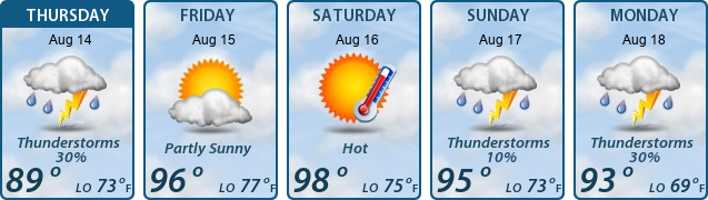 5-Day Forecast