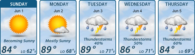 5-Day Forecast