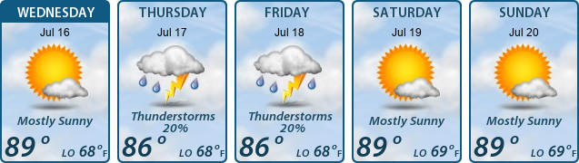 5-Day Forecast