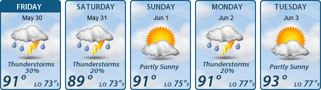 5-Day Forecast