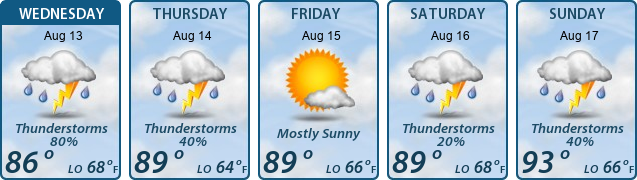 5-Day Forecast