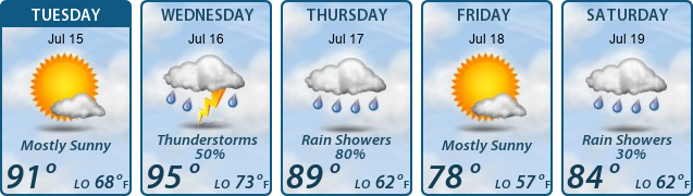 5-Day Forecast