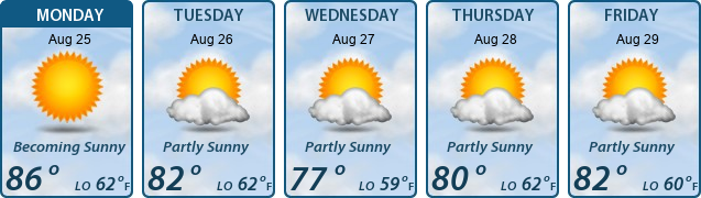 5-Day Forecast