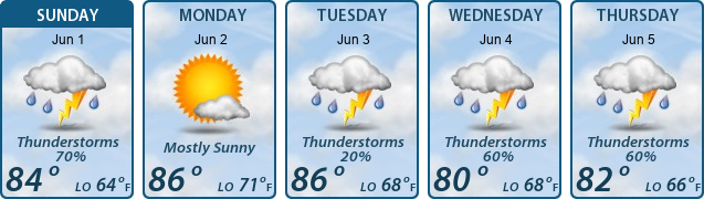 5-Day Forecast