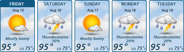 5-Day Forecast
