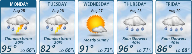 5-Day Forecast