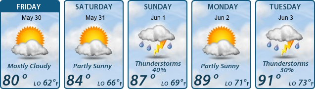 5-Day Forecast
