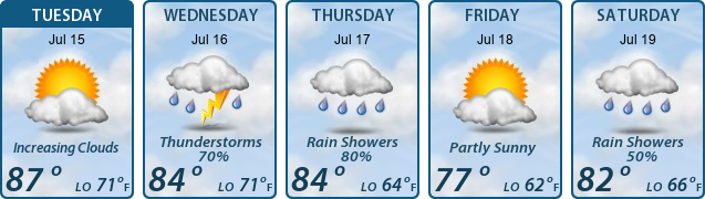 5-Day Forecast