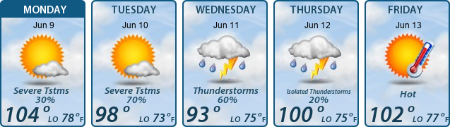 5-Day Forecast