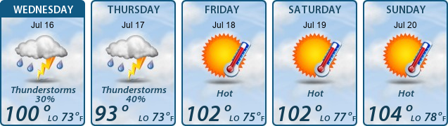 5-Day Forecast