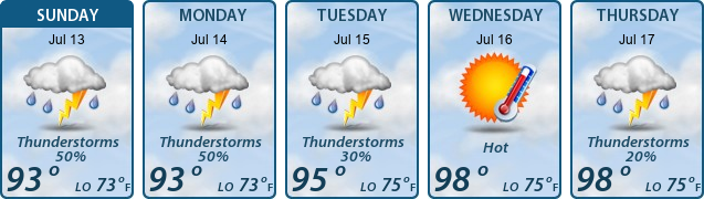 5-Day Forecast