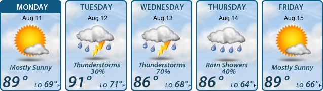 5-Day Forecast