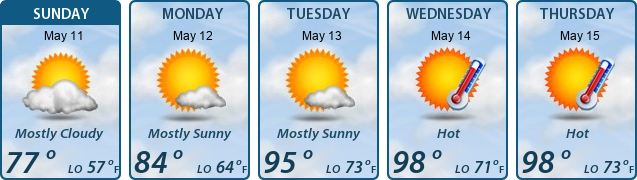 5-Day Forecast