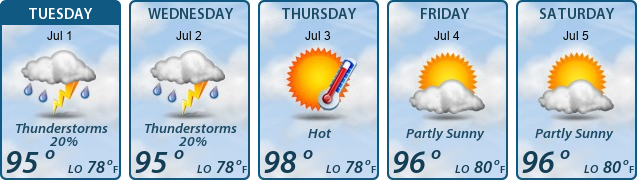 5-Day Forecast