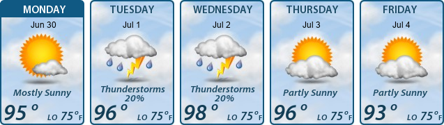 5-Day Forecast