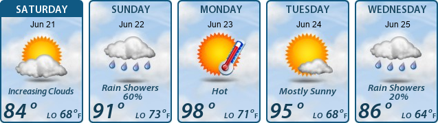5-Day Forecast