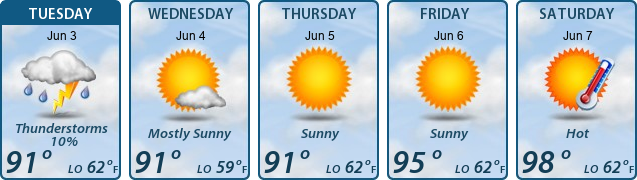 5-Day Forecast