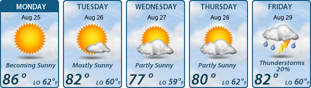 5-Day Forecast