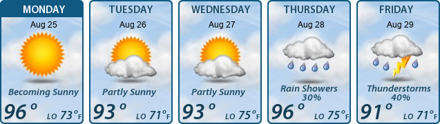 5-Day Forecast