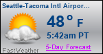 Weather Forecast for Seattle-Tacoma International Airport, WA