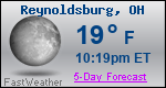Weather Forecast for Reynoldsburg, OH