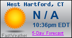 Weather Forecast for West Hartford, CT