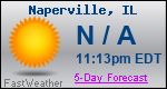 Weather Forecast for Naperville, IL