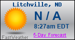 Weather Forecast for Litchville, ND