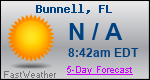 Weather Forecast for Bunnell, FL