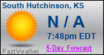 Weather Forecast for South Hutchinson, KS