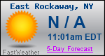 Weather Forecast for East Rockaway, NY