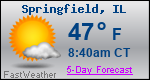 Weather Forecast for Springfield, IL