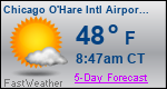 Weather Forecast for Chicago O'Hare International Airport, IL