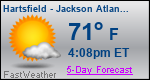 Weather Forecast for Hartsfield - Jackson Atlanta International Airport, GA