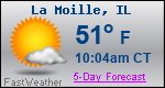 Weather Forecast for La Moille, IL